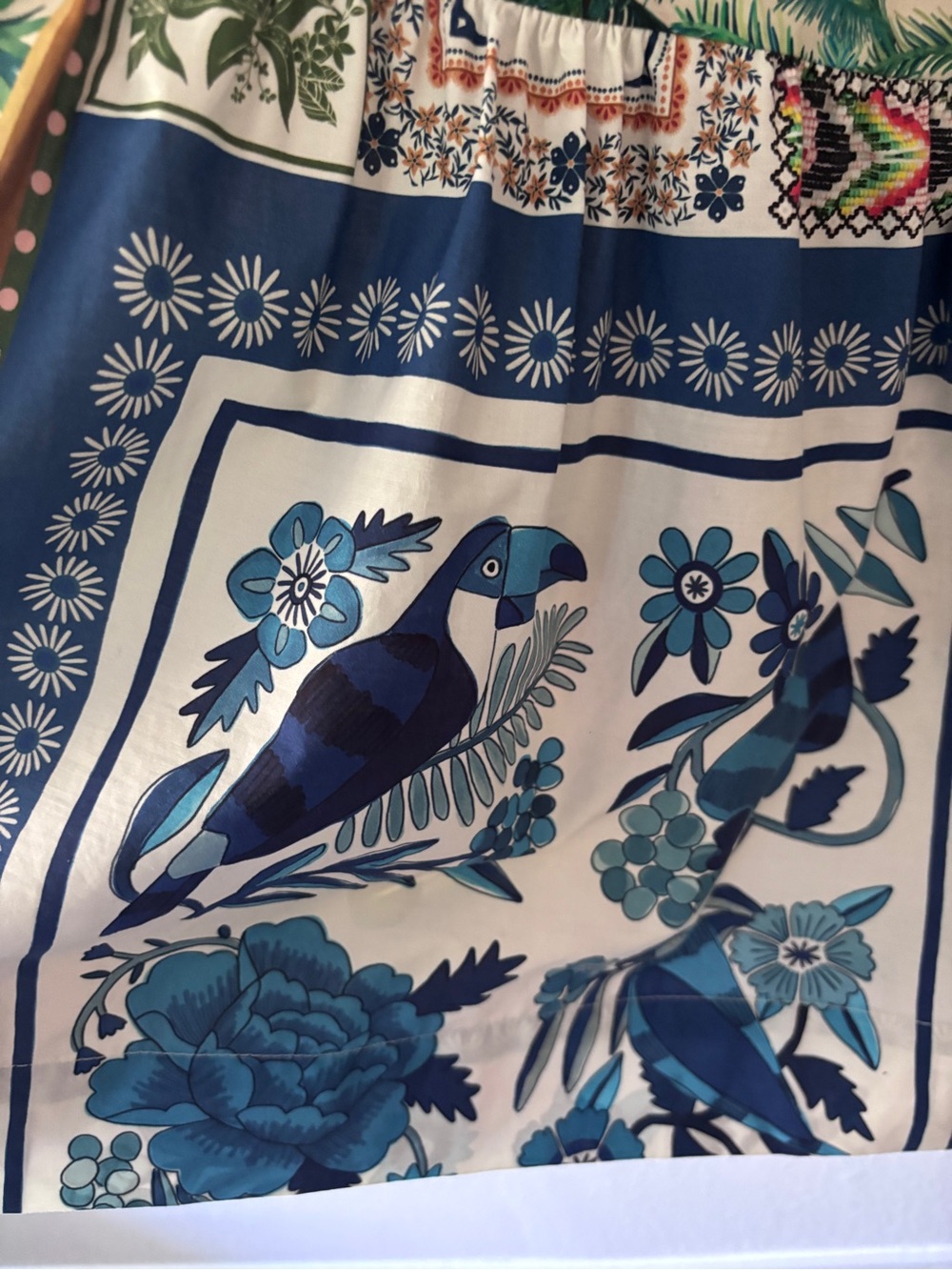 Farm Rio Midi Dress Small NWT - Picture 6 of 9